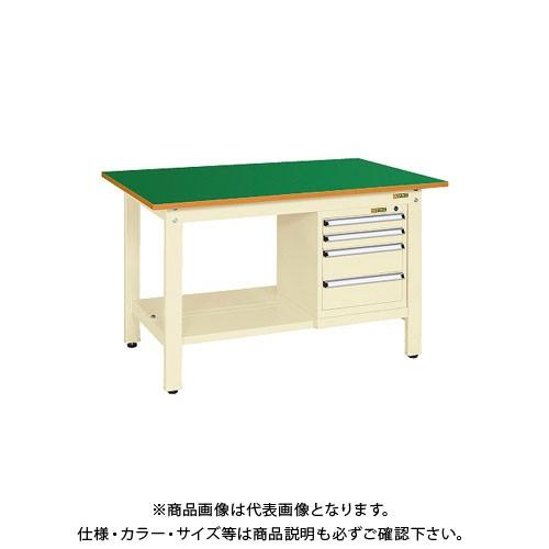(送料別途)(直送品)サカエ 軽量作業台KKタイプ スモールキャビネット付 KK-49FSL4IG