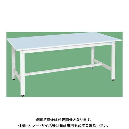 (送料別途)(直送品)サカエ SAKAE 軽量作業台(KKタイプ/抗ウイルス天板) W1800×D900×H740 (ホワイト×ブルー) KK-70VPB