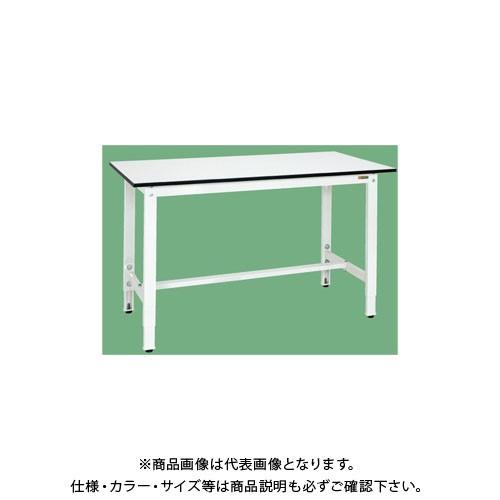 (送料別途)(直送品)サカエ 軽量高さ調整作業台(パールホワイト) TKK8-157LW