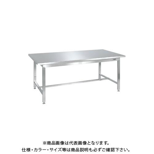 (送料別途)(直送品)サカエ ステンレス作業台(ステンレスカブセ天板) SUS4-127HC
