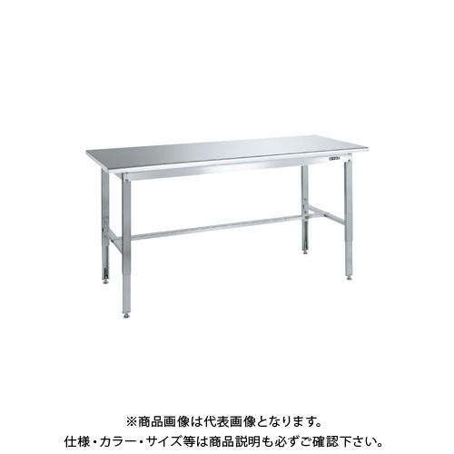 (送料別途)(直送品)サカエ ステンレス高さ調整作業台(天板R付) SUT4-187R