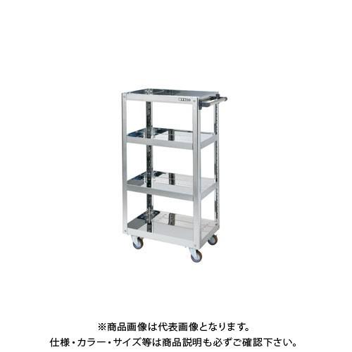 (送料別途)(直送品)サカエ ステンレススーパーワゴン KMR-150LSU4B