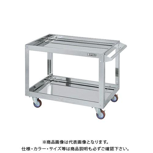 (送料別途)(直送品)サカエ ステンレスニューCSスーパーワゴン CSWA-756SS