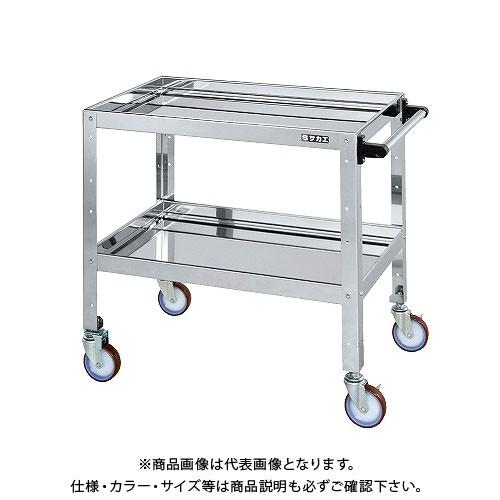 (送料別途)(直送品)サカエ ステンレスニューCSスペシャルワゴン CSSA-757SU4
