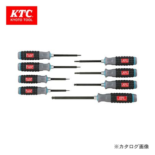 KTC 樹脂柄ボールポイント ヘキサゴンドライバセット(8本組) TD1HBP8