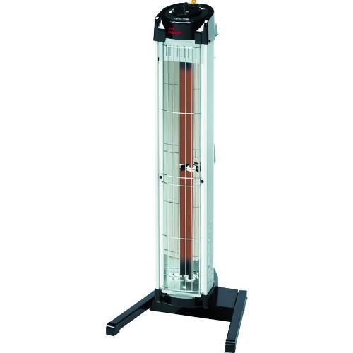 (貨物輸送別途)(直送品)DENSO 遠赤外線暖房器 タイマー付 単相200V 1.0kW EU-10G 冷暖房器具、空調家電-セラミックファンヒーター