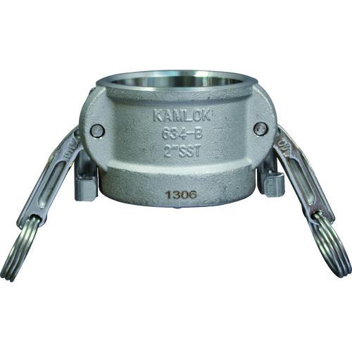トヨックス カムロック ツインロックタイプカプラー ダストキャップ ステンレス 1-1/4インチ SST 634-BL-1-1/4-SST