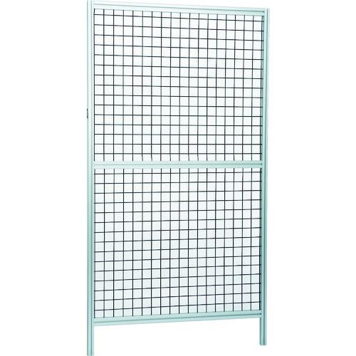 (送料別途)(直送品)TRUSCO アルミ安全フェンス 間口1000mmX高さ1800mm ピッチ30 シルバー AF1810-SV