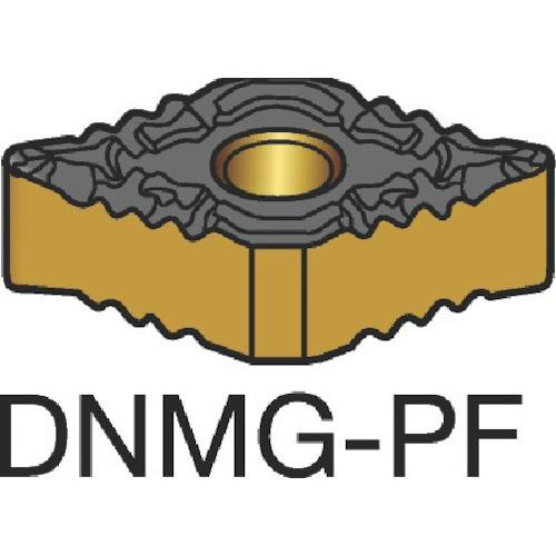 サンドビック T-Max P 旋削用ネガチップ(110) 5015 10個 DNMG 15 04 04-PF:5015