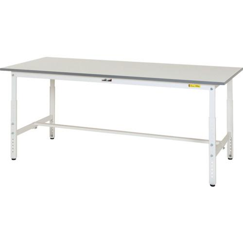 (送料別途)(直送品)ヤマテック ワークテーブル150シリーズ高さ調整タイプW1200×D750×H600~900 SUPA-1275-WW