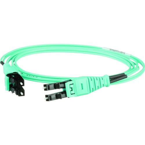 PANDUIT プッシュブル式LCデュプレックス光ファイバーパッチコード ライザー OM3 5m 1本入 10本 FX2ERQ1Q1SNM005