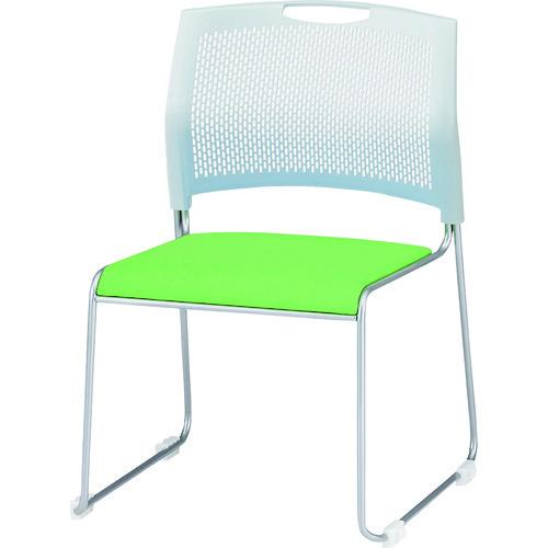 (送料別途)(直送品)TOKIO スタッキングチェア NSW-T10 ライトグリーン NSW-T10-LG