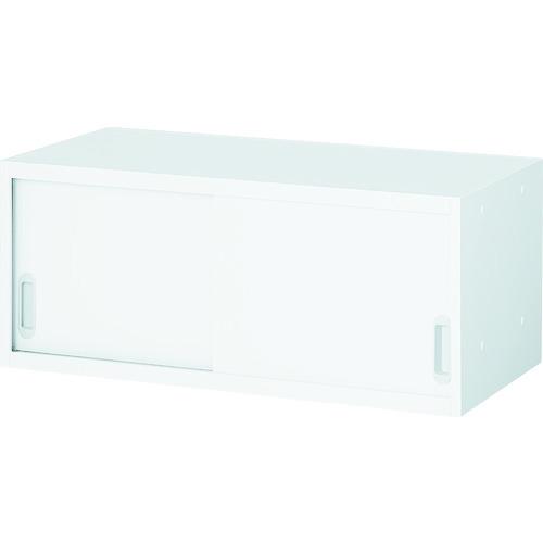 (送料別途)(直送品)TRUSCO ユニット型壁面書庫 スチール引違い H380 上置専用 W色 USRW-4