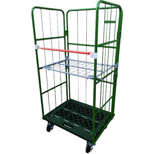 (送料別途)(直送品)ヤマト 跳ね上げ中間棚付コンビテナー LRC50-PG(HA)