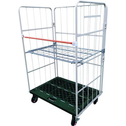 (送料別途)(直送品)ヤマト 跳ね上げ中間棚付コンビテナー LRC80-PI(HA)
