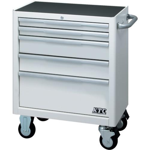 (送料別途)(直送品)KTC ローラーキャビネット(5段5引出し)ホワイト EKW-1005WH