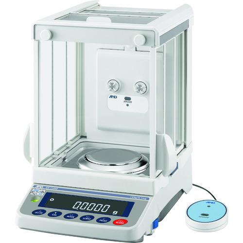 (送料別途)(直送品)A&D 無風イオナイザー付き校正用分銅内蔵型分析用天びん GX-124AE JCSS校正付 GX124AE-00J00