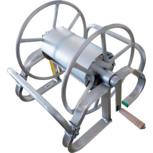 (送料別途)(直送品)昭和 アルミ製ホース巻取機(リールのみ) トラック取付型 MA-6B