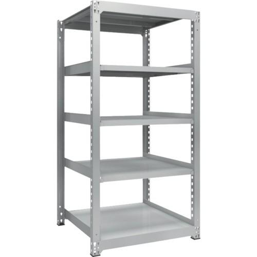 (送料別途)(直送品)TRUSCO 耐食性スチール棚 TZM3型中量棚 900X921XH1800 5段 単体 TZM3-6395