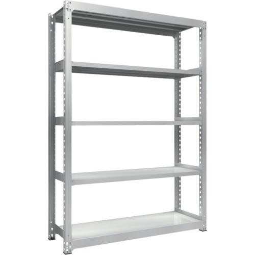 (送料別途)(直送品)TRUSCO 耐食性スチール棚 TZM3型中量棚 1500X471XH2100 5段 単体 TZM3-7555