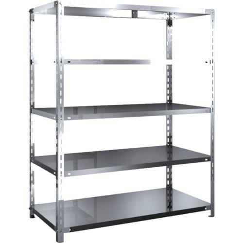 (送料別途)(直送品)TRUSCO ステンレス棚 SUS304製軽量棚 1200XD600XH1500 天地5段 SU3-5465