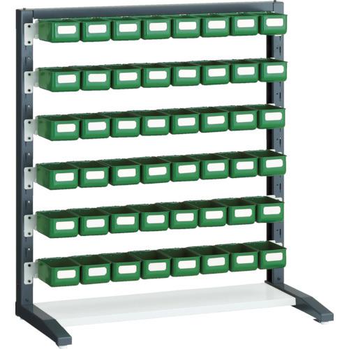 (送料別途)(直送品)TRUSCO UPRラック片面 H1000 K-10HYG 48個付 UPR-L1006C