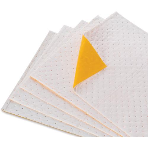 (送料別途)(直送品)テラモト 吸油シート(裏地あり)400×500mm (110枚入) MR-939-314-0