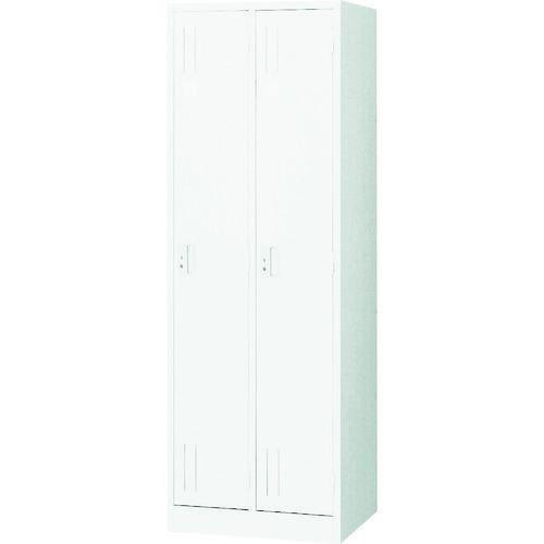 (送料別途)(直送品)TRUSCO スタンダードロッカー 2人用 608X515XH1790 W色 WL27