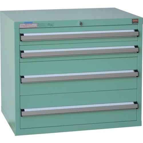 (送料別途)(直送品)OS 中量キャビネット7型 最大積載量600kg 引出し2×2段 7-605