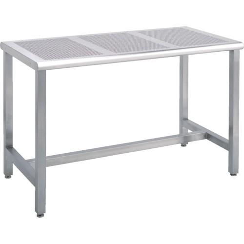 (貨物輸送別途)(直送品)キャニオン ステンレスワークテーブル 1500×600×740粍 SWT5-615 作業台、ワークテーブル-DIY、工具
