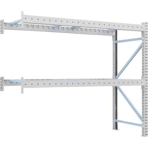 (送料別途)(直送品)TRUSCO 重量パレットラック1トン2500×900×H2000連結 2段 1D-20B25-09-2B