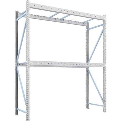 (送料別途)(直送品)TRUSCO パレットラック2トン用2500X900XH3000 2段 単体 2D-30B25-09-2