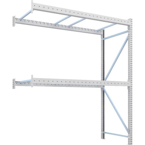 (送料別途)(直送品)TRUSCO パレットラック2トン用2500X1100XH3000 2段 連結 2D-30B25-11-2B