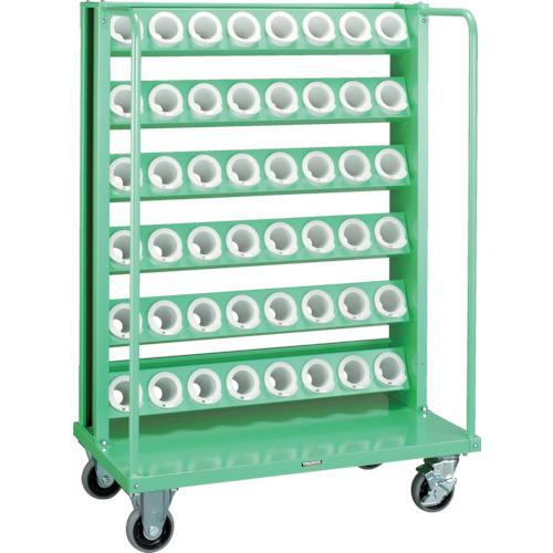 (送料別途)(直送品)TRUSCO ツーリングワゴン BT・NT40兼用 60個収納 ロック付 ホワイト色 VTLW-610-AW