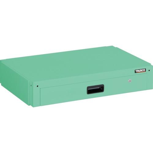 (送料別途)(直送品)TRUSCO ツールワゴン ドルフィン用引出 1段 750X500 ヤンググリーン DLWS-75V-YG