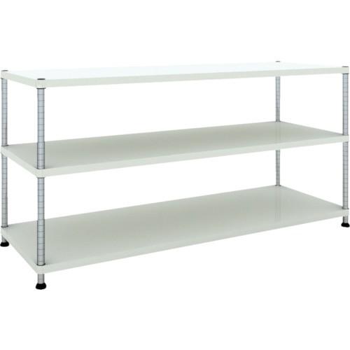 (送料別途)(直送品)TRUSCO スチールラック フェニックスラック 1800X600 3段 W色 抗菌粉体塗装 PER-3663-W