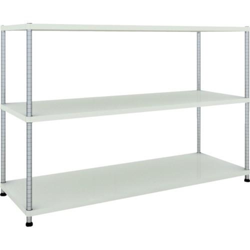 (送料別途)(直送品)TRUSCO スチールラック フェニックスラック 1800X600 3段 W色 抗菌粉体塗装 PER-4663-W