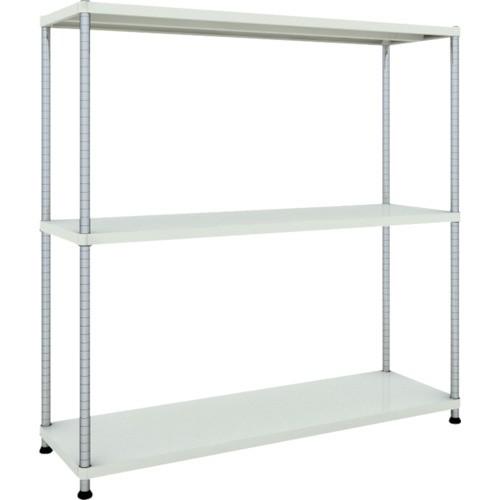 (送料別途)(直送品)TRUSCO スチールラック フェニックスラック 1500X450 3段 W色 抗菌粉体塗装 PER-5543-W