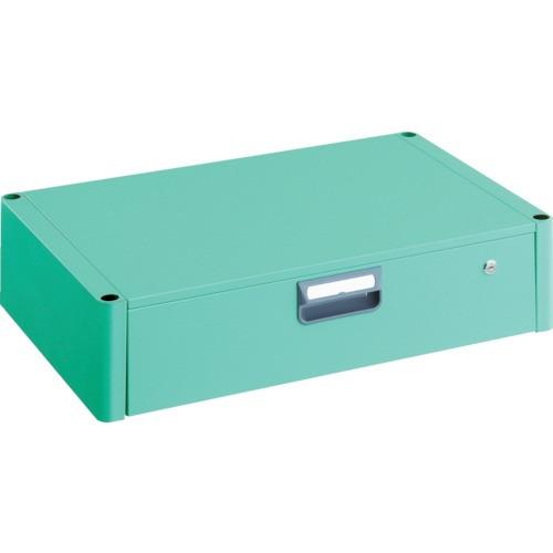(送料別途)(直送品)TRUSCO ツールワゴン フェニックスワゴン 1段引出 750X500 ヤンググリーン PEW-75V-YG