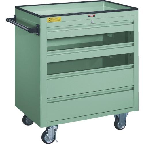 (送料別途)(直送品)TRUSCO BM2型キャビネットワゴン 750X500XH880 浅2深2 BM2-S2L2