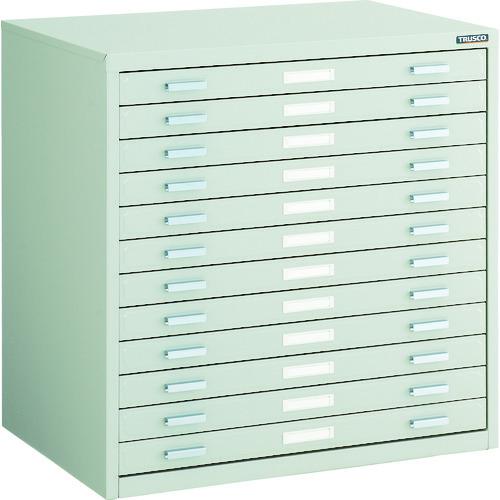 (送料別途)(直送品)TRUSCO マップケース スチール A2X12段 696X480XH700 A2-1W12