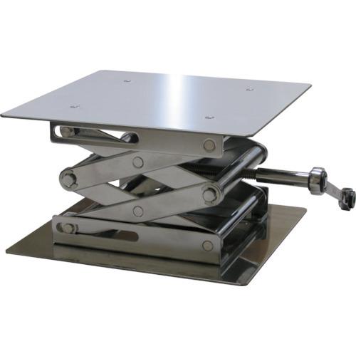 ■ワーゼフ ラボジャッキSUS304 198×198 ラチェットタイプ〔品番:RJ200〕【5056543:0】[店頭受取不可] ワーゼフ ラボジャッキSUS304 198×198 ラチェットタイプ RJ200