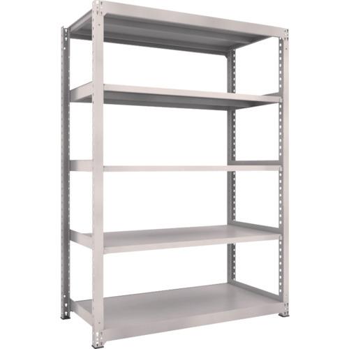 (送料別途)(直送品)TRUSCO スチールラック M3型中量棚 1500X721XH2100 5段 単体 ネオグレー M3-7575:NG
