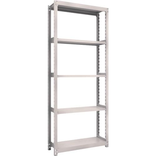 (送料別途)(直送品)TRUSCO スチールラック M2型軽中量棚 860X300XH2100 5段 単体 ネオグレー M2-7335:NG