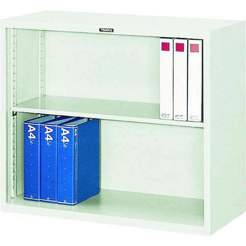 (送料別途)(直送品)TRUSCO スタンダード書庫(A4判D400) オープン H750 FO40-G7