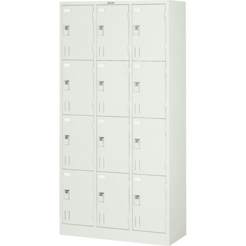 (送料別途)(直送品)TRUSCO 多人数用ロッカー12人用 900X380XH1790 南京錠式 SVG12B :tr-5208840 ...
