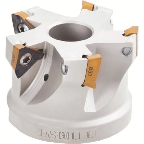 イスカル フライス工具ヘリIQミル フェースミル ホルダー 刃径63mm シャンク径25.4mm HM390 FTD D063-4-25.4-15