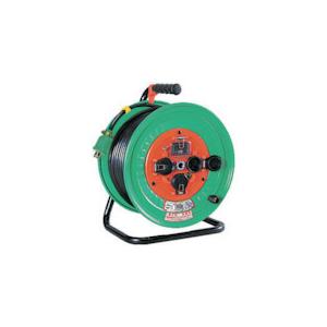 日動 防雨防塵型電工ドラム100V 30m アース付 過負荷漏電保護兼用型 2PNCT3.5×3 NW-EK33FPN