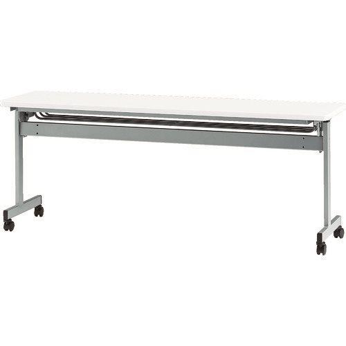 (送料別途)(直送品)TOKIO 天板跳上式スタックテーブル(パネルなし) 1800×450mm 天板色:ホワイト HSN-1845-W
