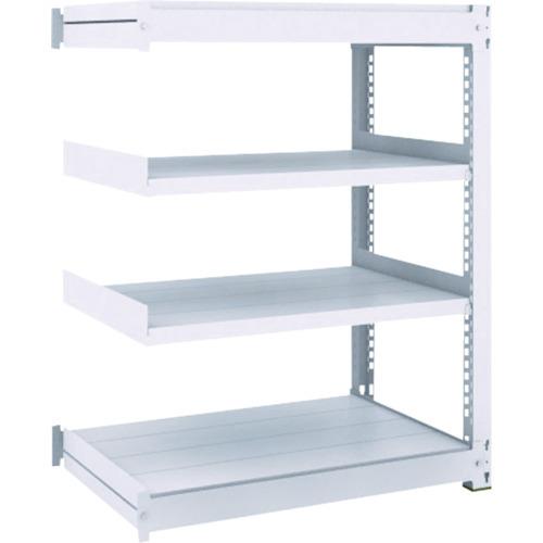 (送料別途)(直送品)TRUSCO TUG型中量ボルトレス棚 450kg 連結型 1200×626×H1200 4段 TUG450-44L-4B